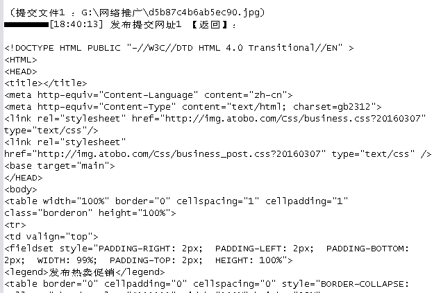 返回的规则报告